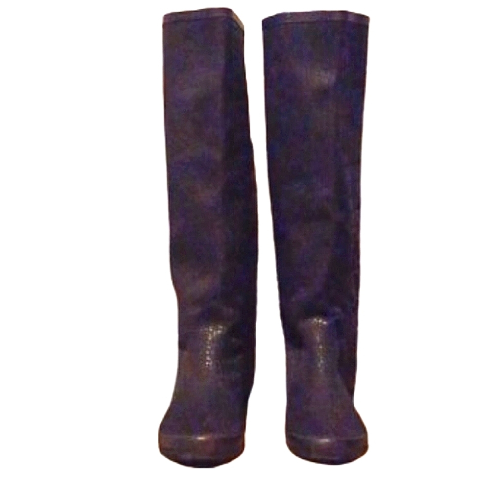 Rain boots Henry Ferrera‎ Italian snakeskin design